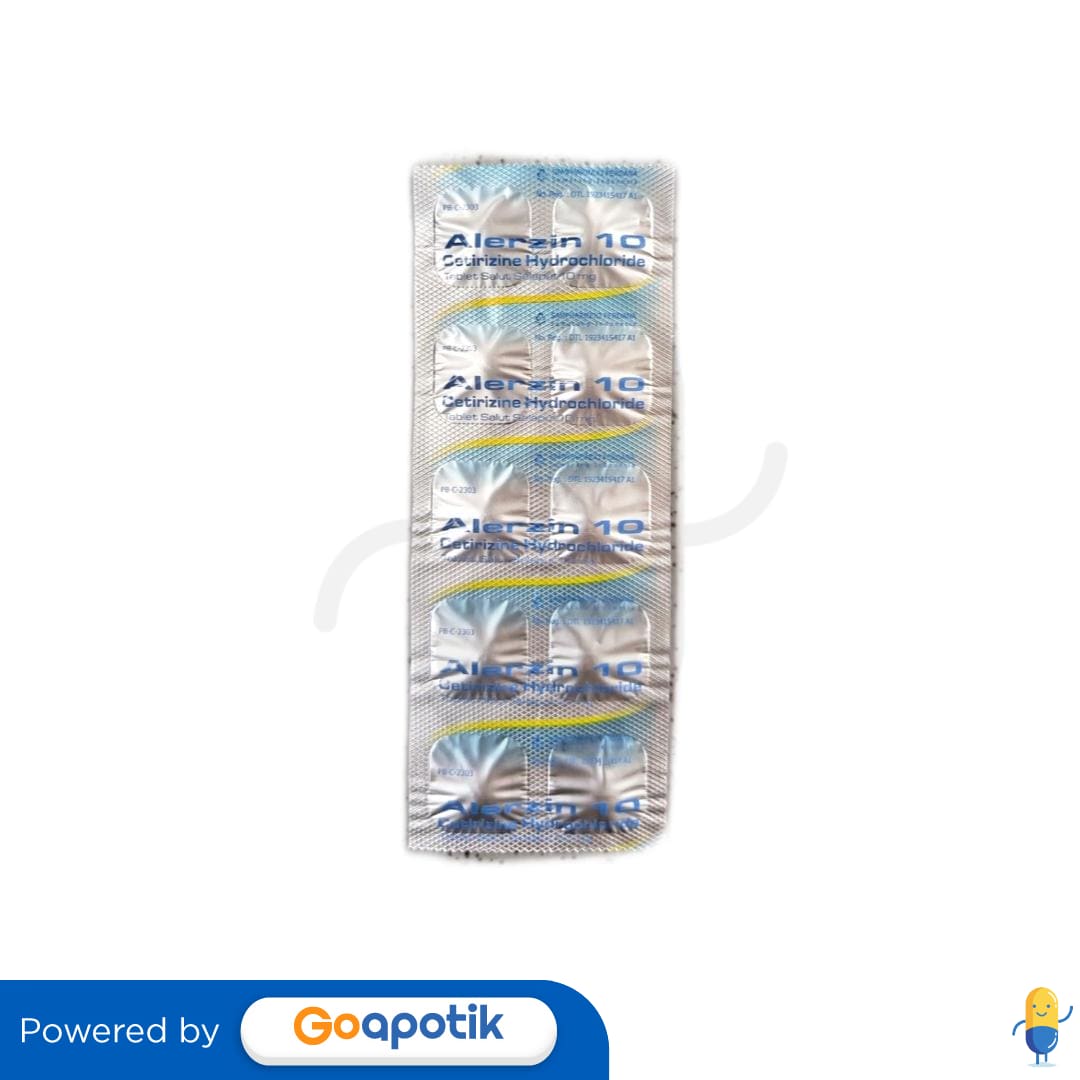 ALERZIN 10 MG TABLET